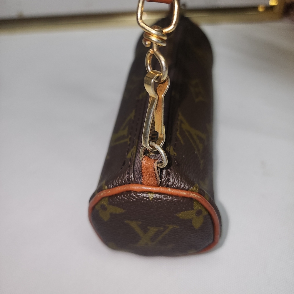 Authentic Louis Vuitton Monogram Mini Papillon W Unbranded Bag Charm - Picture 11 of 14